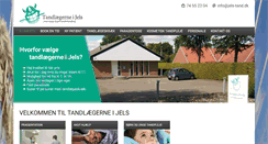 Desktop Screenshot of jels-tand.dk